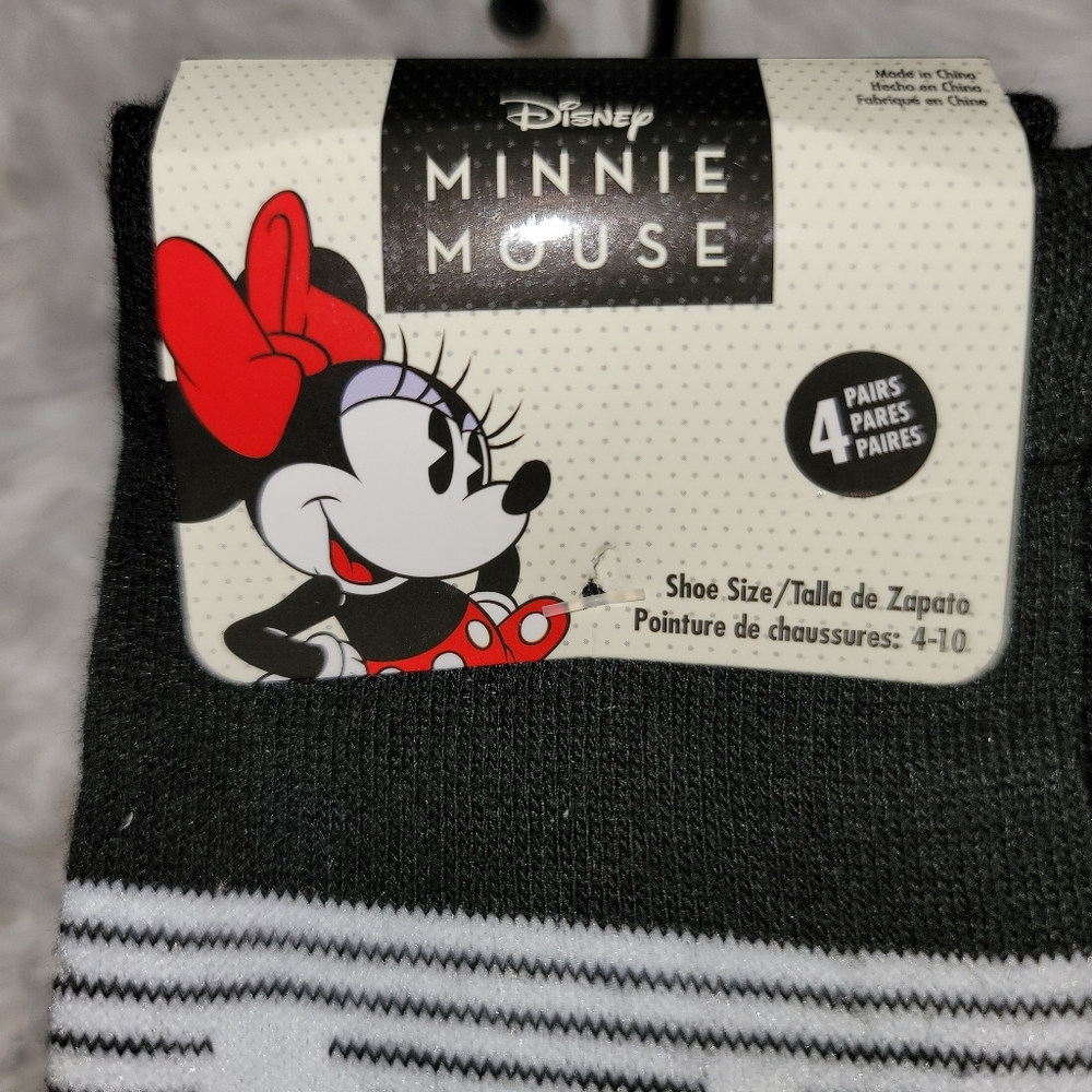 Minnie Mouse socks - Picture 3 of 4